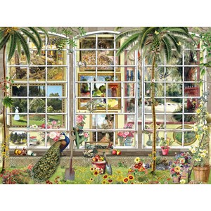 SunsOut (27250) - Barbara Behr: "Gardens in Art" - 1000 pieces puzzle