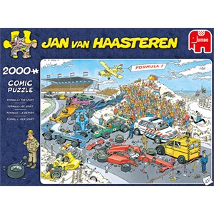 Jumbo (19097) - Jan van Haasteren: "Grand Prix" - 2000 pieces puzzle