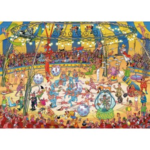 Jumbo (19089) - Jan van Haasteren: "Acrobat Circus" - 1000 pieces puzzle