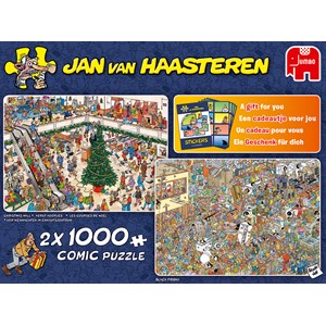 Jumbo (19098) - Jan van Haasteren: "Holiday Shopping" - 1000 pieces puzzle