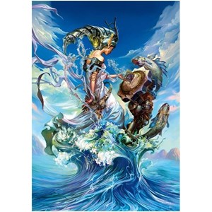 Trefl (27072) - "The Queen of the Sea" - 2000 pieces puzzle