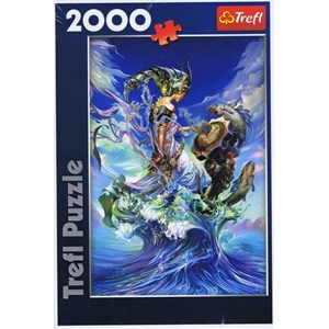 Trefl (27072) - "The Queen of the Sea" - 2000 pieces puzzle
