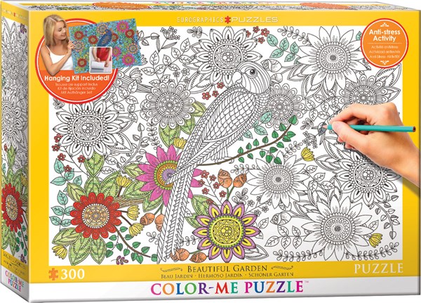 Eurographics (6033-0881) - "Beautiful Garden" - 300 pieces puzzle