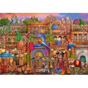 Bluebird Puzzle (70249) - "Arabian Street" - 1000 pieces puzzle