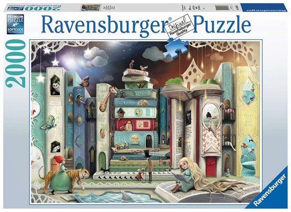 Ravensburger (16463) - "Novel Avenue" - 2000 pieces puzzle