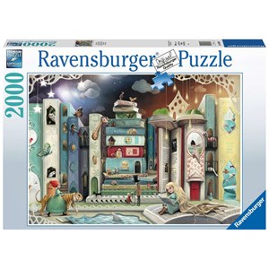 Ravensburger (16463) - "Novel Avenue" - 2000 pieces puzzle