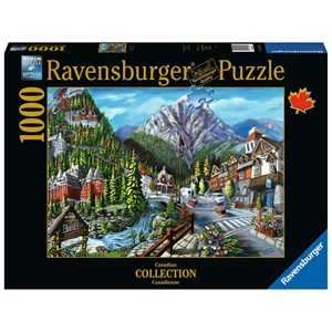 Ravensburger (16481) - "Welcome to Banff" - 1000 pieces puzzle