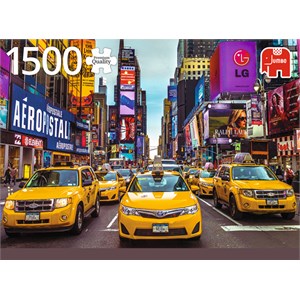 Jumbo (18527) - "New York Taxis" - 1500 pieces puzzle