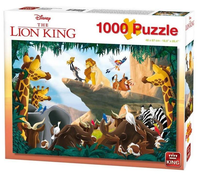 Lion king puzzle deals 1000