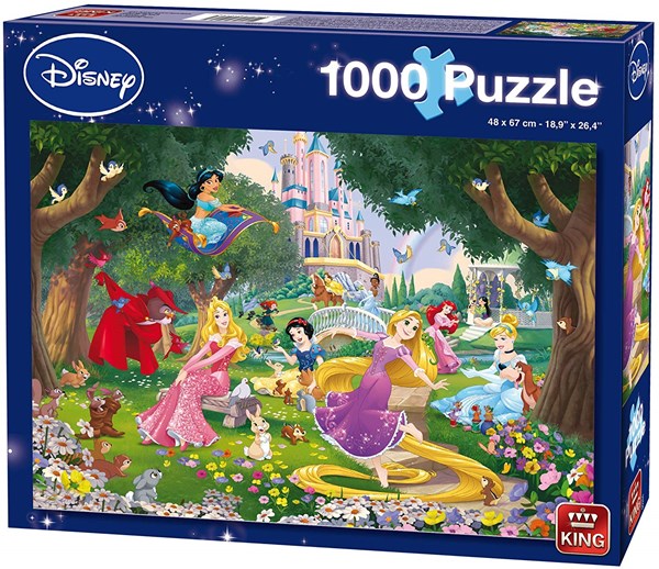 Puzzle 1000 pièces : Disney : Princesses Disney
