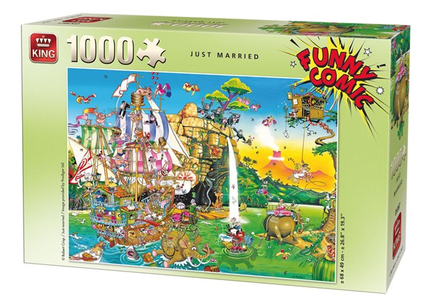King International (05224) - "Just MarriedMarried" - 1000 pieces puzzle