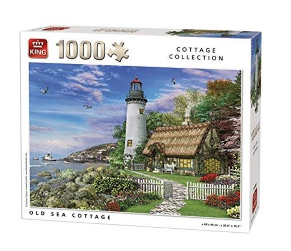 King International (05717) - "Old Sea Cottage" - 1000 pieces puzzle