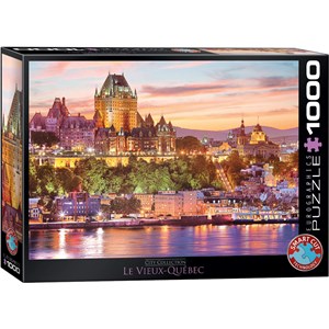 Eurographics (6000-0763) - "Le Vieux-Quebec" - 1000 pieces puzzle