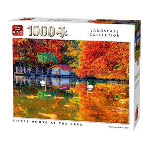 King International (55882) - "Little House at The Lake" - 1000 pieces puzzle
