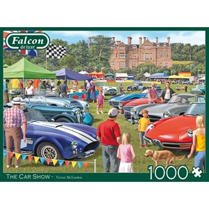 Falcon (11298) - Victor McLindon: "The Car Show" - 1000 pieces puzzle