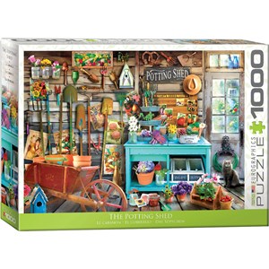 Eurographics (6000-5346) - "The Potting Shed" - 1000 pieces puzzle