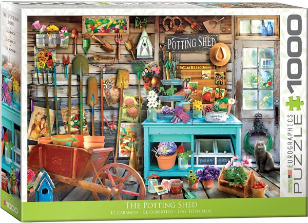 Eurographics (6000-5346) - "The Potting Shed" - 1000 pieces puzzle