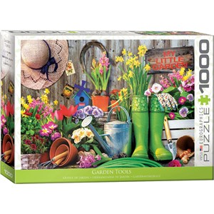 Eurographics (6000-5391) - "Garden Tools" - 1000 pieces puzzle