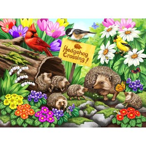 SunsOut (63090) - "Hedgehog Crossing" - 1000 pieces puzzle