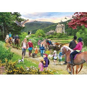 Gibsons (G6295) - "Highland Hike" - 1000 pieces puzzle