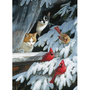 Cobble Hill (80073) - "Bird Watchers" - 1000 pieces puzzle