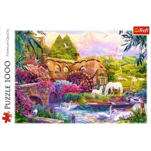 Trefl (10496) - "Fairyland" - 1000 pieces puzzle
