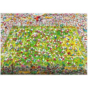 Heye (29072) - Guillermo Mordillo: "Crazy World Cup" - 4000 pieces puzzle