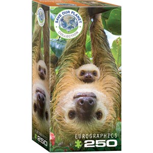 Eurographics (8251-5556) - "Sloths" - 250 pieces puzzle