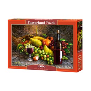 Castorland (C-104604) - "Fruit and Wine" - 1000 pieces puzzle