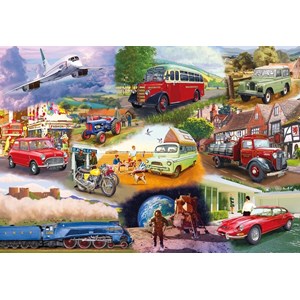 Gibsons (G6293) - Mat Edwards: "Iconic Engines" - 1000 pieces puzzle
