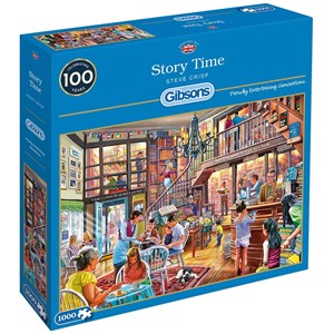 Gibsons (G6260) - Steve Crisp: "Story Time" - 1000 pieces puzzle