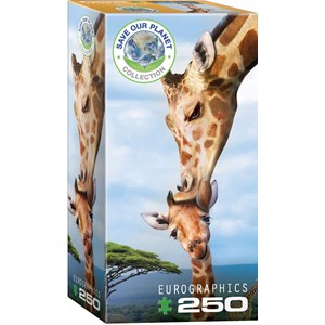 Eurographics (8251-0294) - "Giraffes" - 250 pieces puzzle