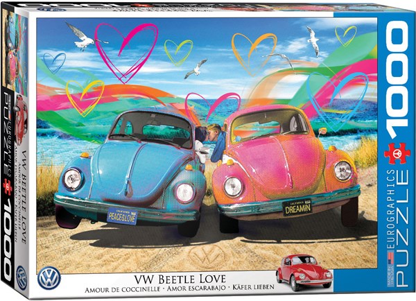 Eurographics (6000-5525) - "Beetle Love" - 1000 pieces puzzle