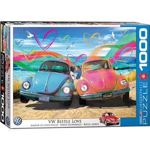 Eurographics (6000-5525) - "Beetle Love" - 1000 pieces puzzle