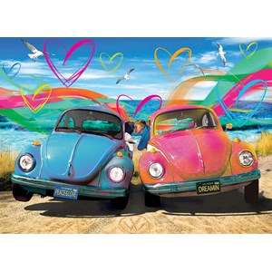 Eurographics (6000-5525) - "Beetle Love" - 1000 pieces puzzle
