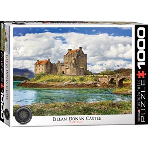 Eurographics (6000-5375) - "Eilean Donan Castle, Scotland" - 1000 pieces puzzle