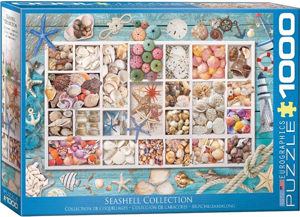 Eurographics (6000-5529) - "Seashell Collection" - 1000 pieces puzzle