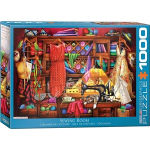 Eurographics (6000-5347) - "Sewing Room" - 1000 pieces puzzle