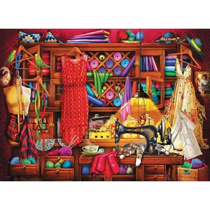 Eurographics (6000-5347) - "Sewing Room" - 1000 pieces puzzle