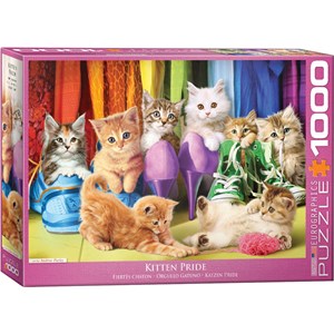 Eurographics (6000-5543) - "Kitten Pride" - 1000 pieces puzzle