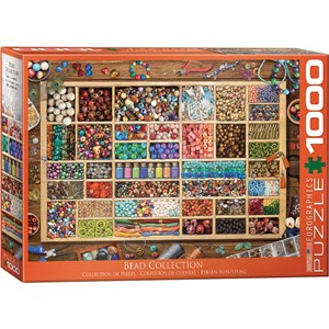 Eurographics (6000-5528) - "Bead Collection" - 1000 pieces puzzle