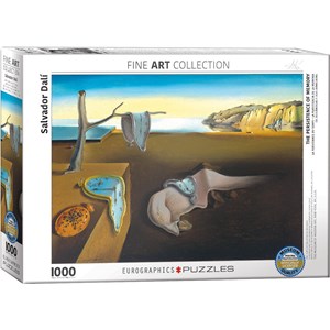Eurographics (6000-0845) - Salvador Dali: "The Persistence of Memory" - 1000 pieces puzzle