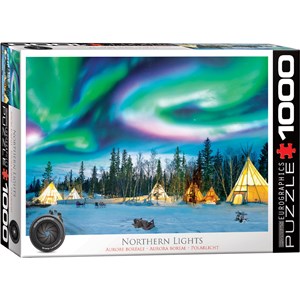 Eurographics (6000-5435) - "Northern Lights" - 1000 pieces puzzle