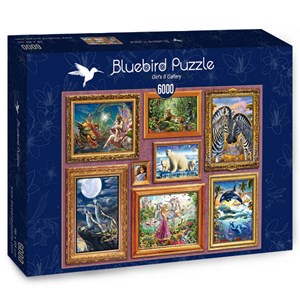 Bluebird Puzzle (70261) - "Girl's 8 Gallery" - 6000 pieces puzzle
