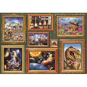 Bluebird Puzzle (70230) - "Boy's 8 Gallery" - 6000 pieces puzzle