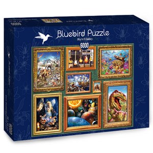 Bluebird Puzzle (70230) - "Boy's 8 Gallery" - 6000 pieces puzzle