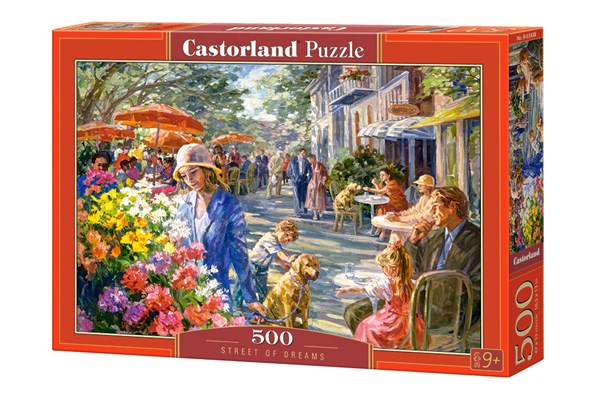 Castorland (B-53438) - "Street of Dreams" - 500 pieces puzzle