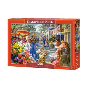 Castorland (B-53438) - "Street of Dreams" - 500 pieces puzzle