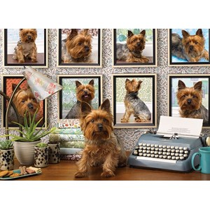 Cobble Hill (80038) - "Yorkies Are My Type" - 1000 pieces puzzle
