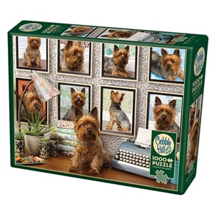 Cobble Hill (80038) - "Yorkies Are My Type" - 1000 pieces puzzle